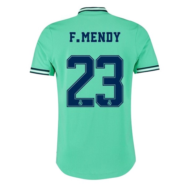 Camiseta Real Madrid NO.23 F.Mendy Replica Tercera Ropa 2019/20 Verde